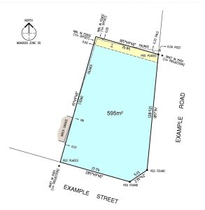 Repeg survey boundary remarking plan in Melbourne
